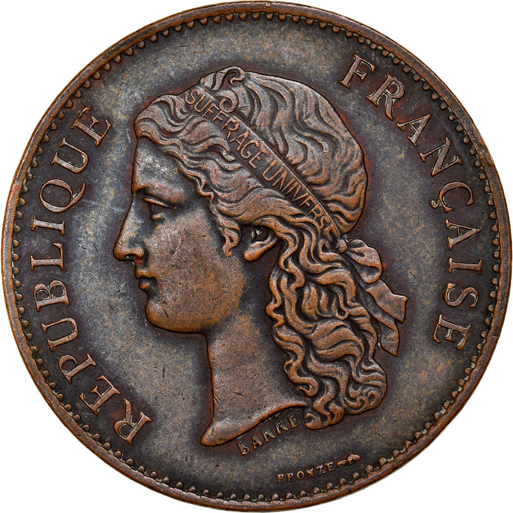 Francia, medaglia, Centenaire de 1789, BB+, Bronzo