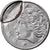 Coin, Brazil, 5 Centavos, 1969, error indent, AU(55-58), Stainless Steel