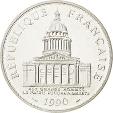 Monnaie, France, Panthéon, 100 Francs, 1990, Paris, SPL+, Argent, KM:951.1