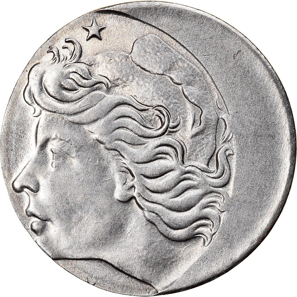 Moneda, Brasil, 5 Centavos, 1969, planchet error, EBC, Acero inoxidable