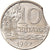 Monnaie, Brésil, 10 Centavos, 1967, error clipped planchet, TTB, Copper-nickel
