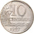 Moeda, Brasil, 10 Centavos, 1967, error off center strike, EF(40-45)