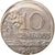 Moneda, Brasil, 10 Centavos, 1967, error off center strike, MBC, Cobre -