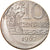 Coin, Brazil, 10 Centavos, 1967, error off center strike, EF(40-45)