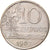 Coin, Brazil, 10 Centavos, 1967, error partial brockage, EF(40-45)