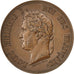Moneta, Francia, Decime, 1840, SPL-, Rame, KM:E10, Gadoury:212