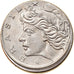 Moeda, Brasil, 10 Centavos, 1967, cupped off center strike error, EF(40-45)