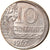 Moneda, Brasil, 10 Centavos, 1967, error off center strike, MBC+, Cobre -