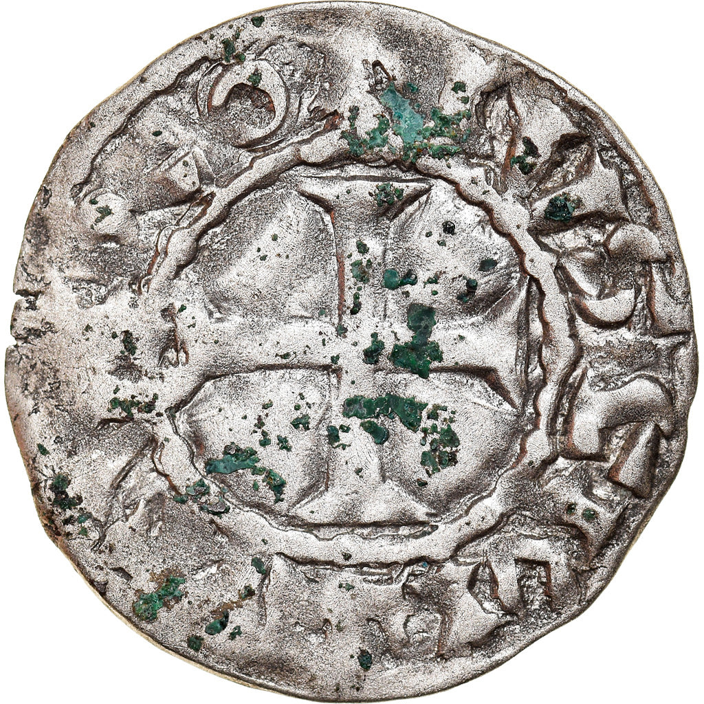Monnaie, France, Touraine, Denier, 1150-1200, Saint-Martin de Tours, TTB
