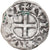 Moneda, Francia, Touraine, Denier, 1150-1200, Saint-Martin de Tours, MBC, Plata