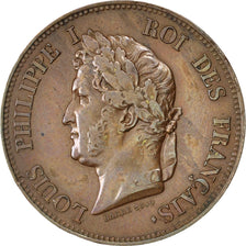 FRANCE, Decime, 1840, KM #E10, EF(40-45), Bronze, Gadoury #212, 10.12