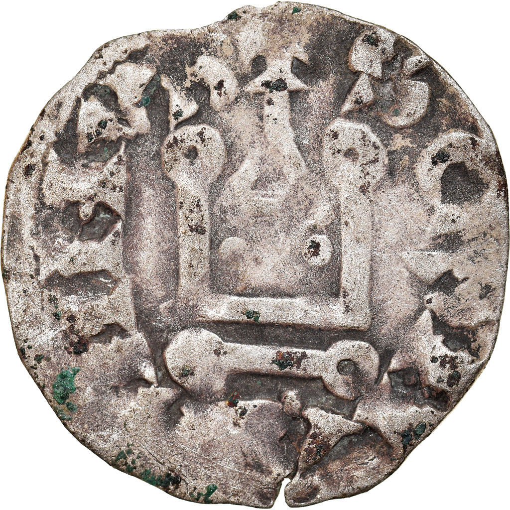 Moeda, França, Touraine, Denier, 1150-1200, Saint-Martin de Tours, EF(40-45)