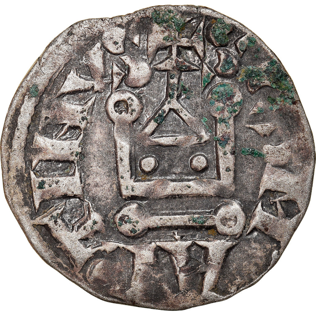 Coin, France, Touraine, Denier, 1150-1200, Saint-Martin de Tours, EF(40-45)