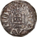 Moneda, Francia, Touraine, Denier, 1150-1200, Saint-Martin de Tours, MBC, Plata