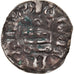 Moeda, França, Touraine, Denier, 1150-1200, Saint-Martin de Tours, EF(40-45)