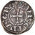 Moneda, Francia, Touraine, Denier, 1150-1200, Saint-Martin de Tours, MBC, Plata