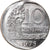 Moeda, Brasil, 10 Centavos, 1975, error off center strike, AU(55-58), Aço