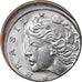 Moneta, Brasile, 10 Centavos, 1975, error off center strike, SPL-, Acciaio