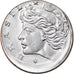 Moneta, Brasile, 10 Centavos, 1975, error off center strike, SPL-, Acciaio