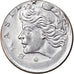 Moneta, Brazylia, 10 Centavos, 1975, error off center strike, AU(55-58), Stal