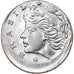 Moneda, Brasil, 10 Centavos, 1975, error off center strike, EBC, Acero