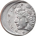 Moneda, Brasil, 10 Centavos, 1975, error off center strike, EBC, Acero