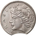 Moneda, Brasil, 50 Centavos, 1975, error clipped planchet, MBC+, Acero