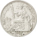 FRENCH INDO-CHINA, 10 Cents, 1937, Paris, KM #16.2, AU(50-53), Silver, Lecompte.