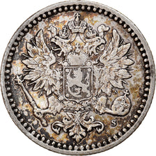 Coin, Finland, Alexander II, 50 Penniä, 1865, EF(40-45), Silver, KM:2.1