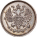 Monnaie, Russie, Alexander II, 10 Kopeks, 1865, Saint-Petersburg, TTB+, Argent