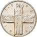 Coin, Switzerland, Croix Rouge, 5 Francs, 1963, MS(60-62), Copper-nickel