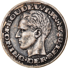 Coin, Belgium, Baudouin I, 50 Francs, 50 Frank, 1958, EF(40-45), Silver