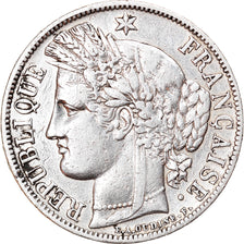 Moneta, Francia, Cérès, 5 Francs, 1851, Paris, MB+, Argento, KM:761.1