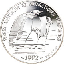 Moneta, Francia, Terres Australes, 100 Francs, 1992, Paris, Proof, FDC, Argento