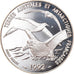 Coin, France, Terres Australes, 5 Francs, 1992, Paris, Proof, MS(65-70), Silver