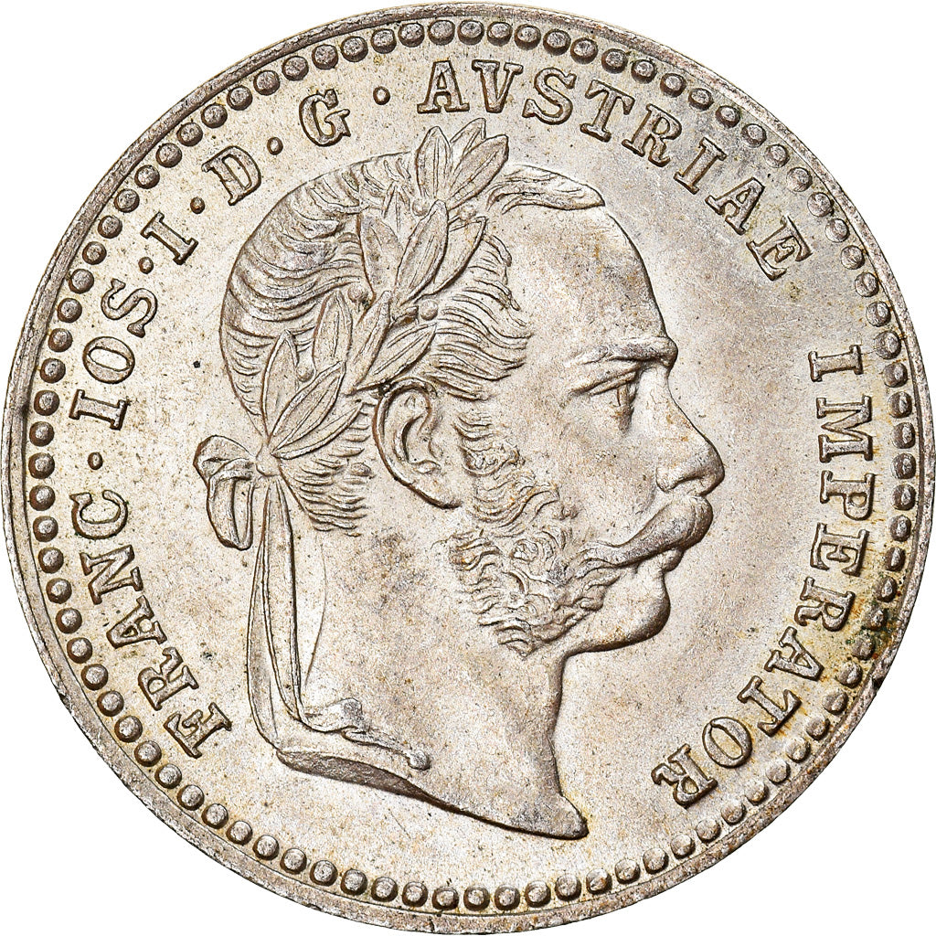 Moneta, Austria, Franz Joseph I, 10 Kreuzer, 1869, SPL, Argento, KM:2206