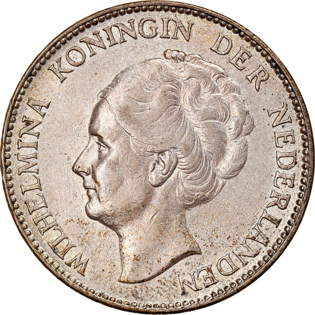 Moneta, Paesi Bassi, Wilhelmina I, Gulden, 1931, SPL-, Argento, KM:161.1