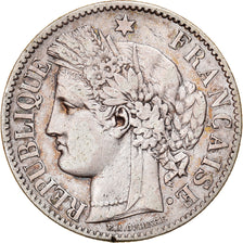 Monnaie, France, Cérès, 2 Francs, 1887, Paris, TTB, Argent, Gadoury:530a
