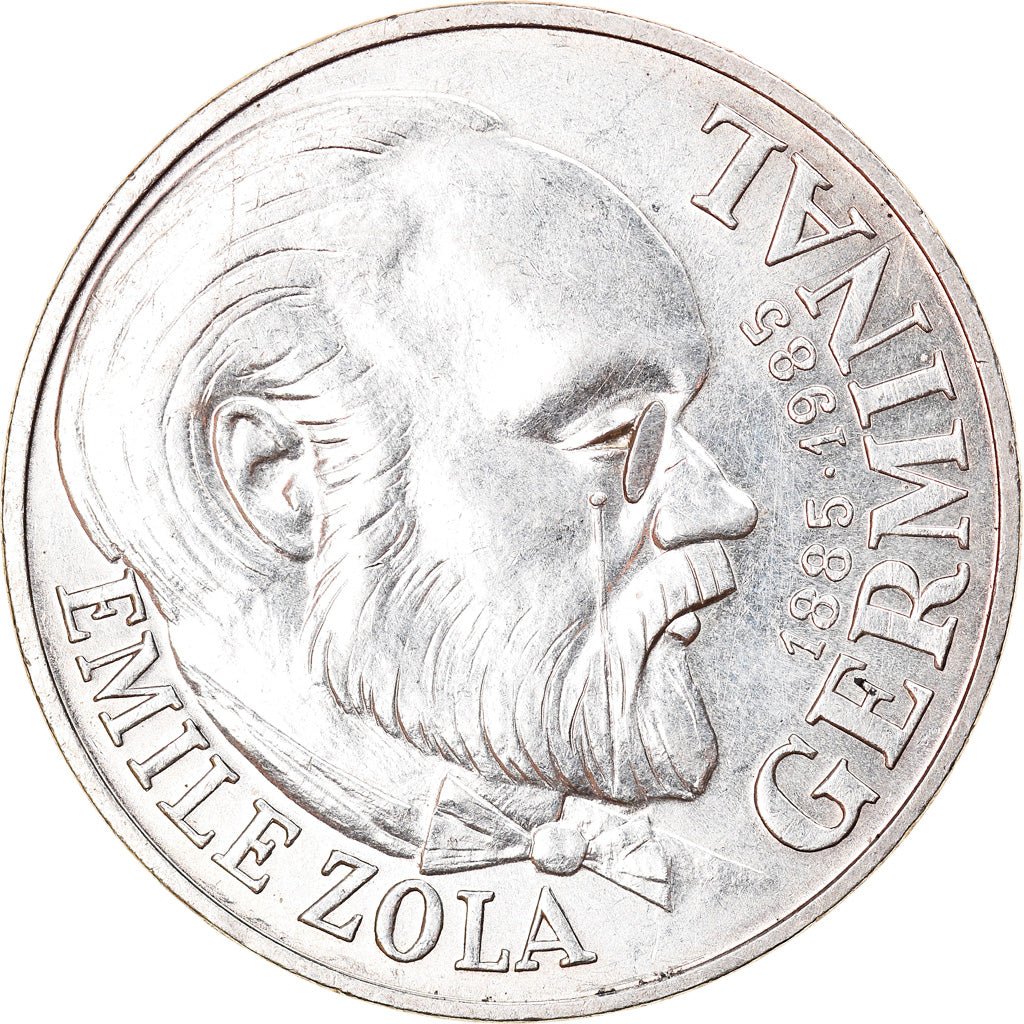 Moneda, Francia, Germinal, 100 Francs, 1985, EBC, Plata, KM:957, Gadoury:900