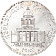 Munten, Frankrijk, Panthéon, 100 Francs, 1982, Paris, PR+, Zilver, KM:951.1