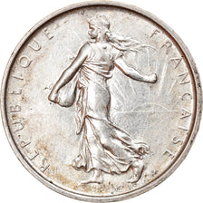 Münze, Frankreich, Semeuse, 5 Francs, 1969, VZ, Silber, KM:926, Gadoury:770