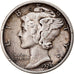Moeda, Estados Unidos da América, Mercury Dime, Dime, 1924, U.S. Mint