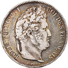 Coin, France, Louis-Philippe, 5 Francs, 1834, Paris, VF(30-35), Silver
