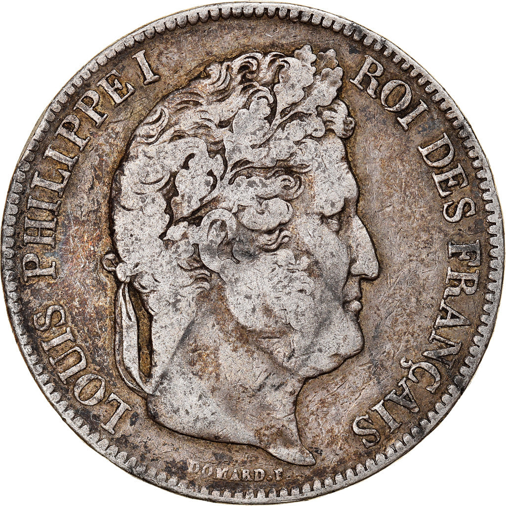 Monnaie, France, Louis-Philippe, 5 Francs, 1834, Lille, TB, Argent, Gadoury:678