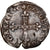 Monnaie, France, Charles X, 1/4 d'écu à la croix de face, 1595, Dinan, TB