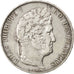 Coin, France, Louis-Philippe, 5 Francs, 1847, Paris, EF(40-45), Silver
