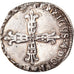 Moneta, Francja, Henri IV, 1/8 Ecu, 1607, Morlaas, EF(40-45), Srebro, KM:2.1