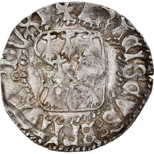 Moneta, Francia, Bretagne, François Ier, Blanc à la targe, 1442 - 1450