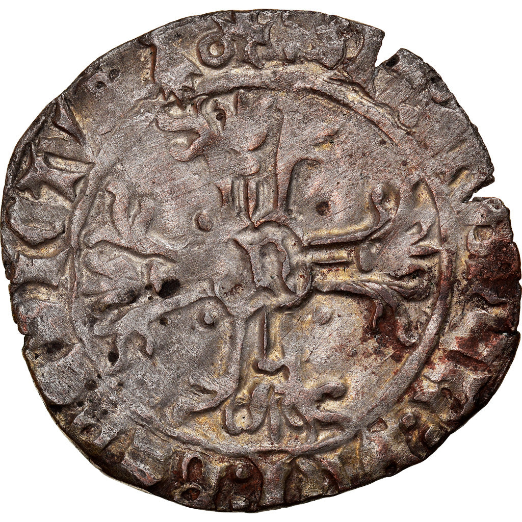 Monnaie, France, Bretagne, François II, Gros à l'écu, 1458-1488, Nantes, TTB