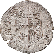 Coin, France, Douzain de Navarre, 1590, Saint-Palais, VF(20-25), Billon